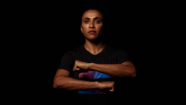 A jogadora Marta é a protagonista do movimento Go Equal, que luta por equidade de gênero no esporte